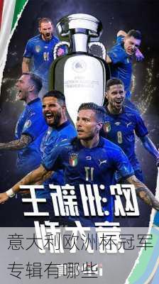 意大利欧洲杯冠军专辑有哪些