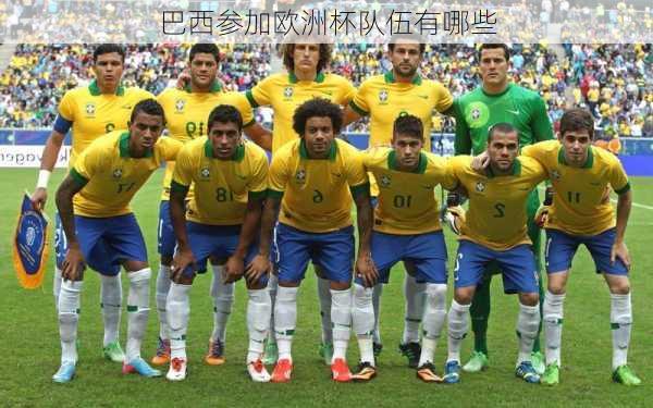 巴西参加欧洲杯队伍有哪些