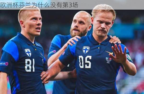 欧洲杯芬兰为什么没有第3场
