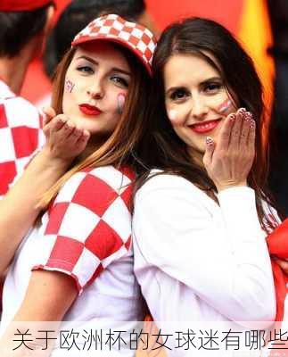关于欧洲杯的女球迷有哪些