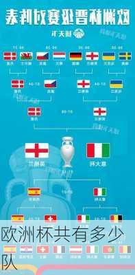 欧洲杯共有多少队